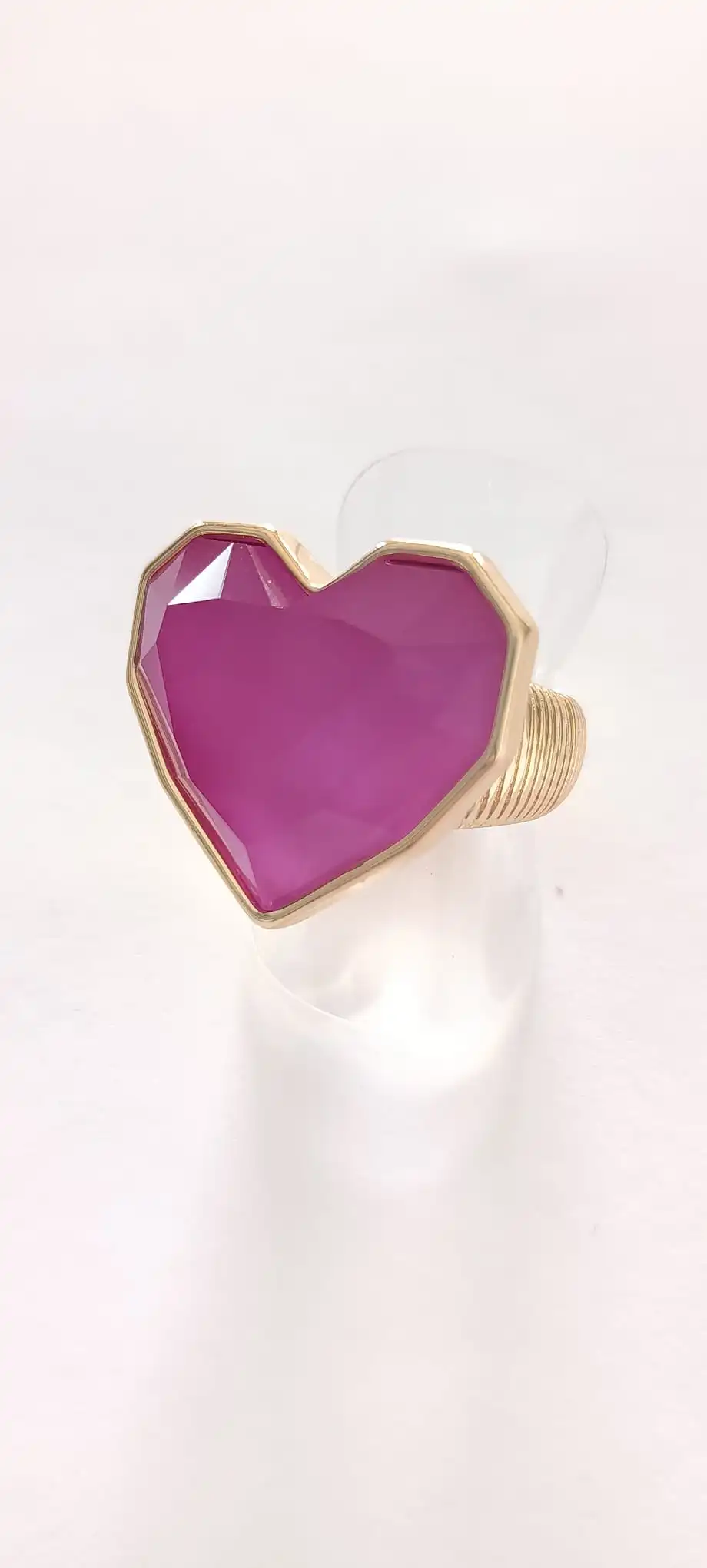 Anillo Corazón Cristal - Imagen 3