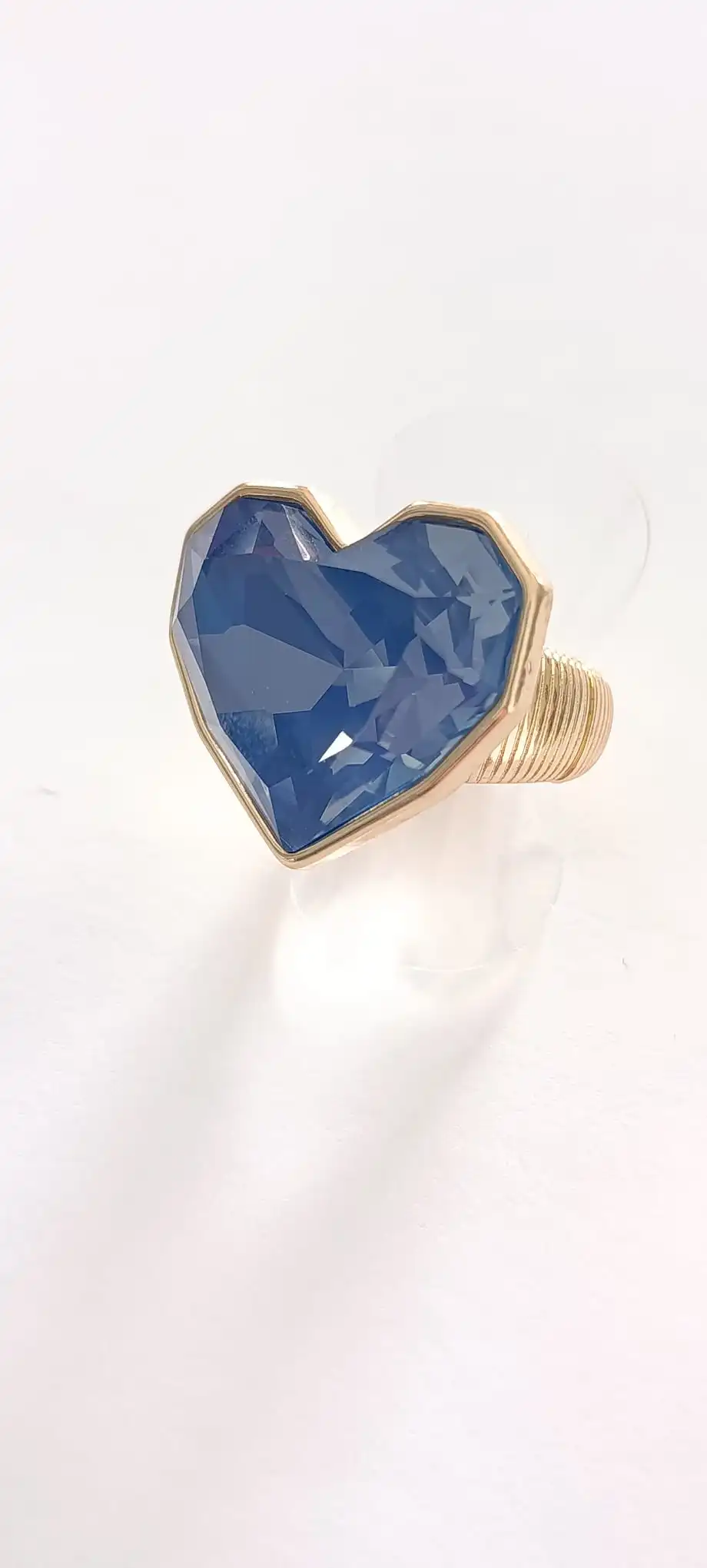 Anillo Corazón Cristal - Imagen 6