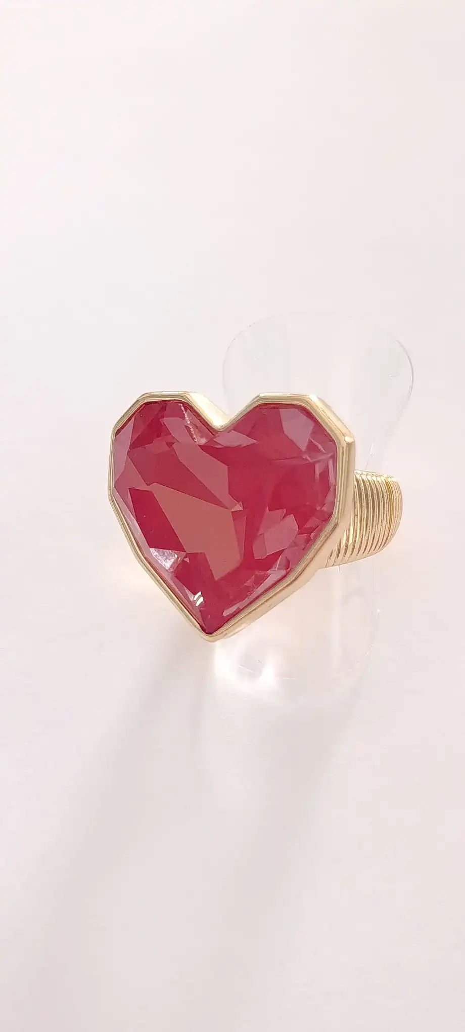 Anillo Corazón Cristal - Imagen 8