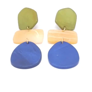 Pendientes Trio de color