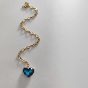 Collar Corazón Cristal