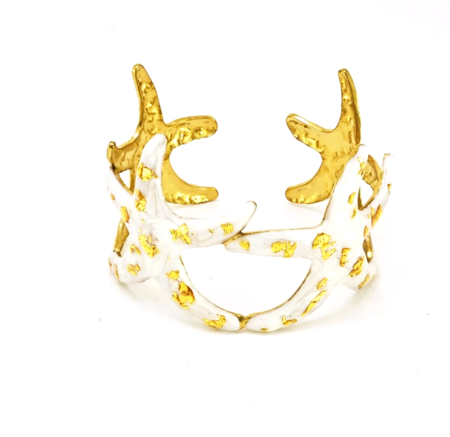 Brazalete "Destello de Coral"