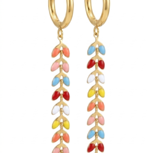 Pendientes "Cascada Arcoíris"