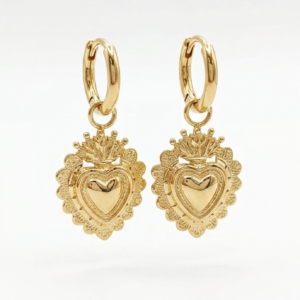 Pendientes "Sagrado Corazón"