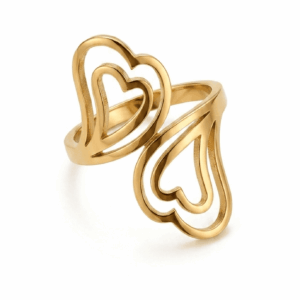 Anillo "Corazón Enlazados"